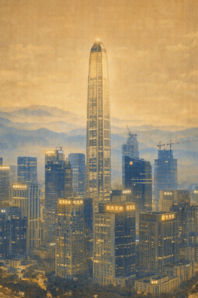 Shenzhen City Skyline