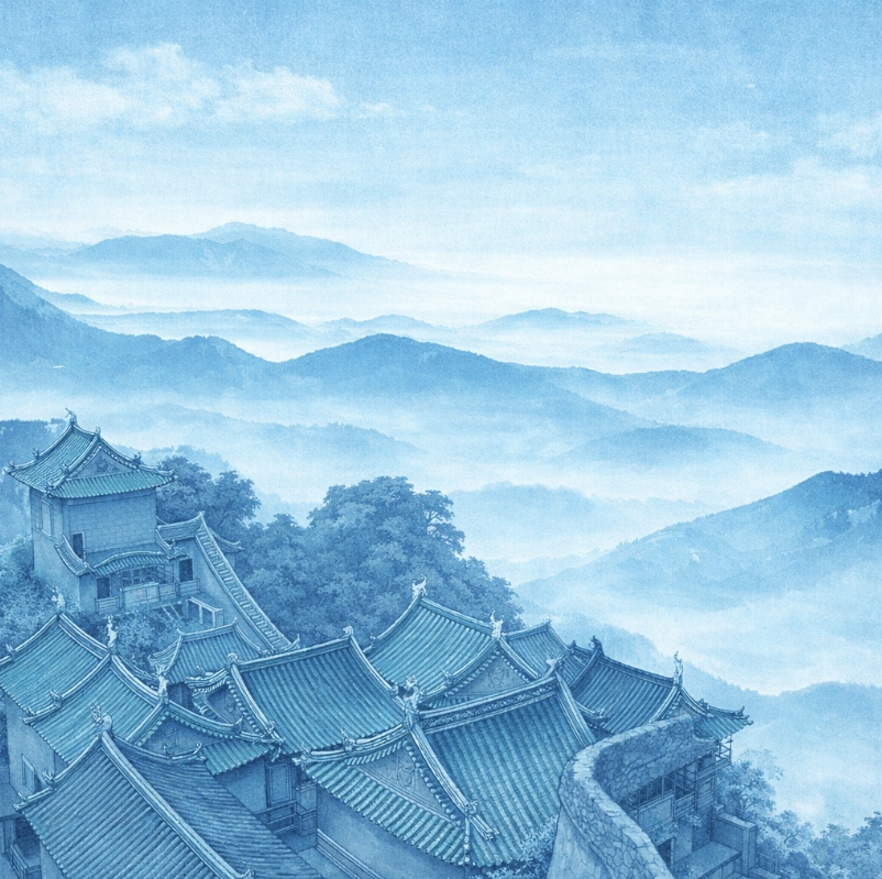 Traditional Wudang Guesthouse operated by Master Yin Chen Zi